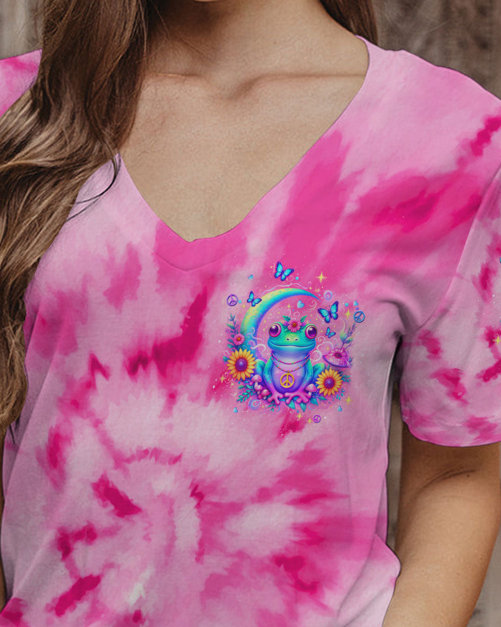 SOME GIRLS ARE JUST BORN WITH HIPPIE SOULS ALL OVER PRINT - YHDU2204245