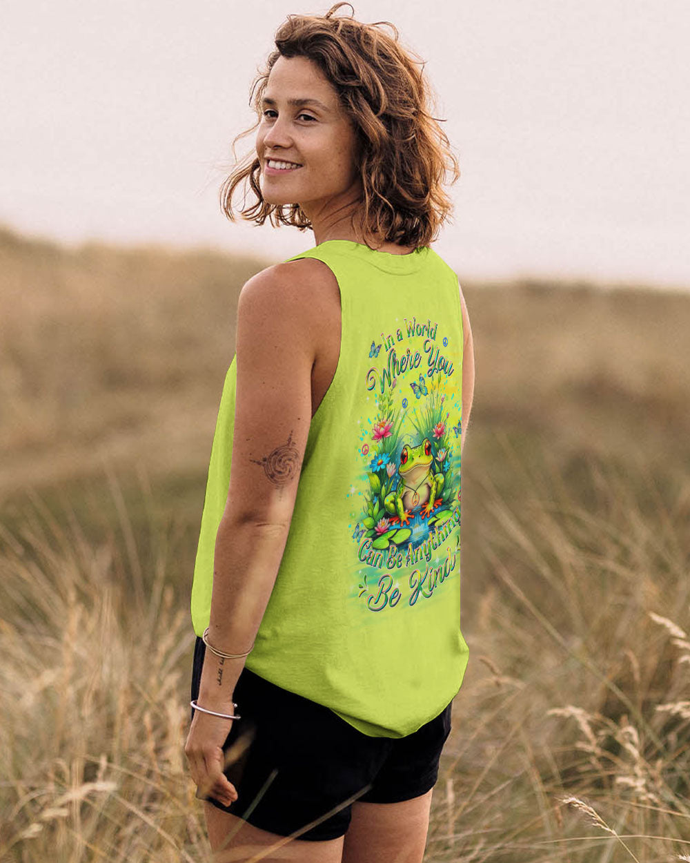 BE KIND FROG ALL OVER PRINT - YHDU2207242
