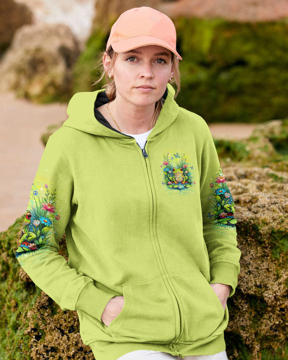 BE KIND FROG ALL OVER PRINT - YHDU2207242