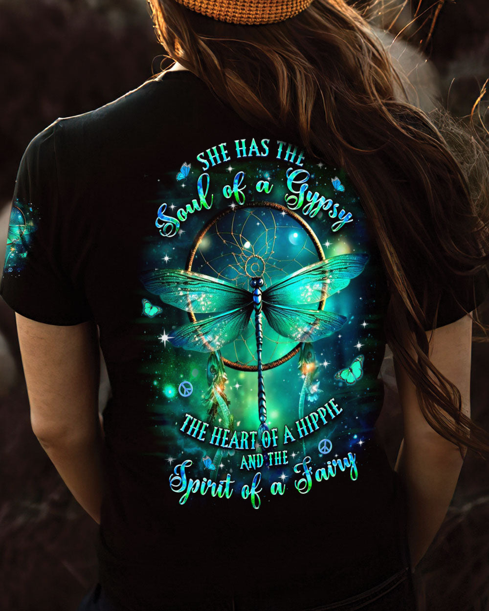 SPIRIT OF A FAIRY DRAGONFLY ALL OVER PRINT - YHDU2301253