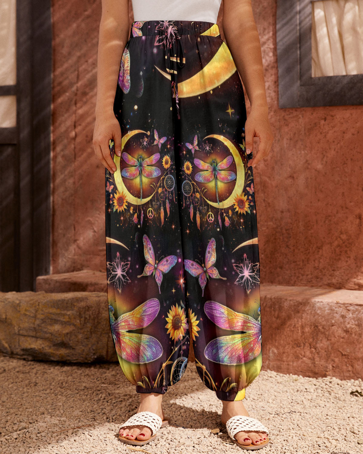 SPIRIT OF A FAIRY DRAGONFLY CRESCENT MOON ALL OVER PRINT - YHDU2311232