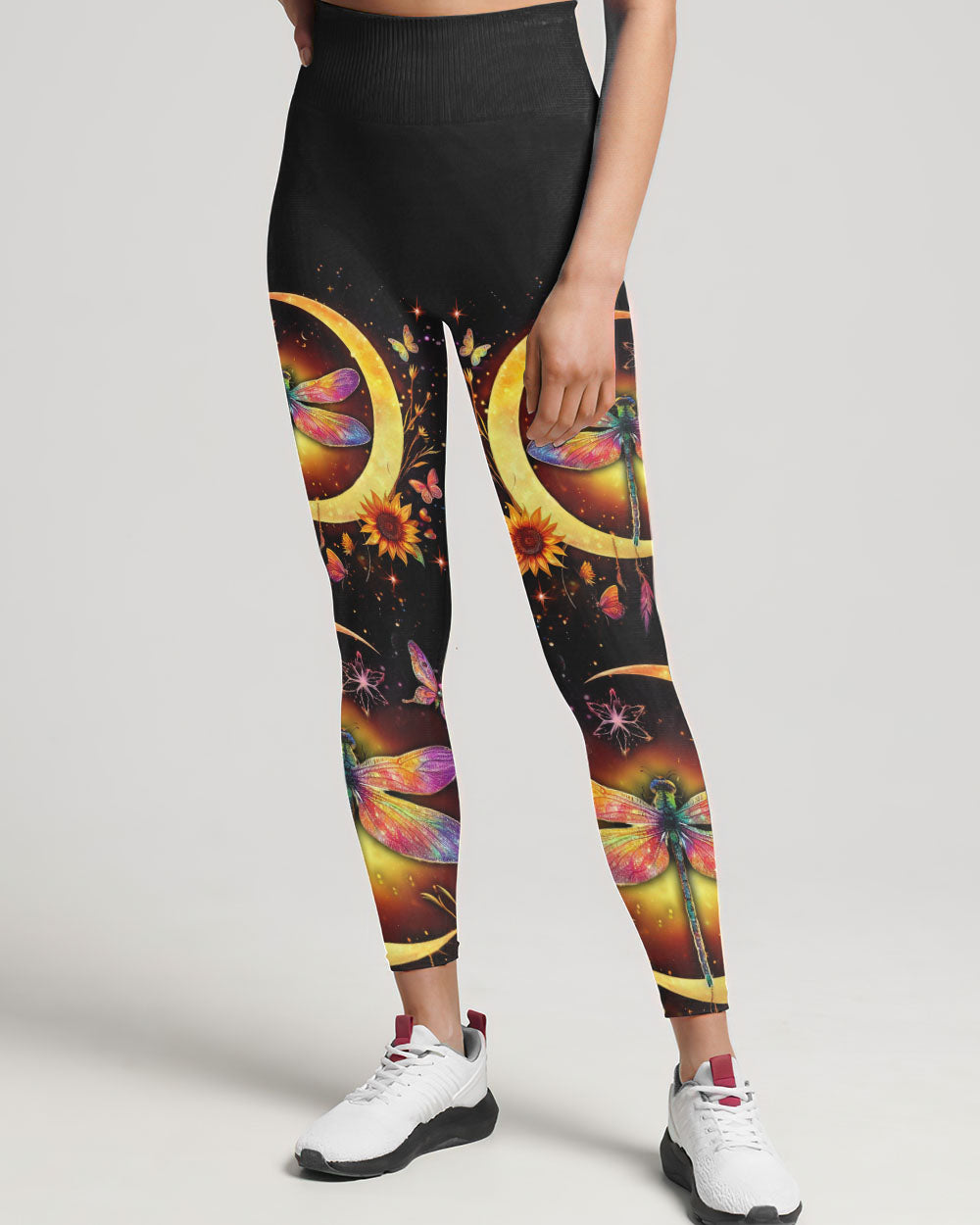 SPIRIT OF A FAIRY DRAGONFLY CRESCENT MOON ALL OVER PRINT - YHDU2311232
