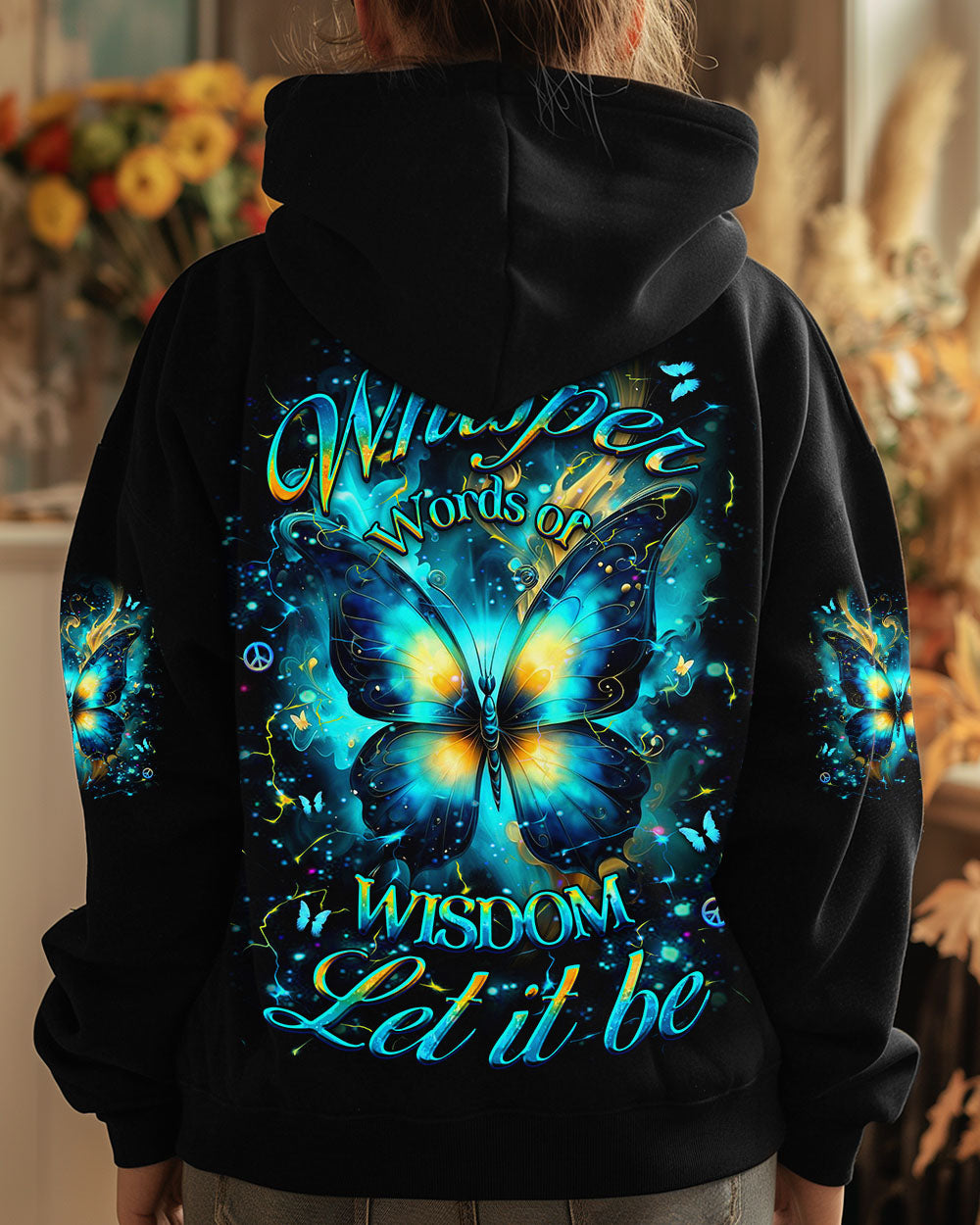 WHISPER WORDS OF WISDOM BUTTERFLY ALL OVER PRINT - YHDU2402252