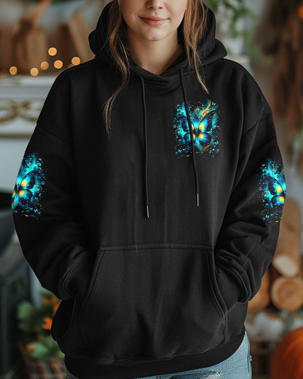 WHISPER WORDS OF WISDOM BUTTERFLY ALL OVER PRINT - YHDU2402252