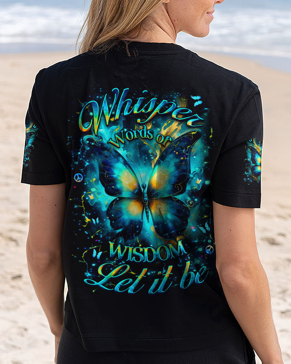 WHISPER WORDS OF WISDOM BUTTERFLY ALL OVER PRINT - YHDU2402252