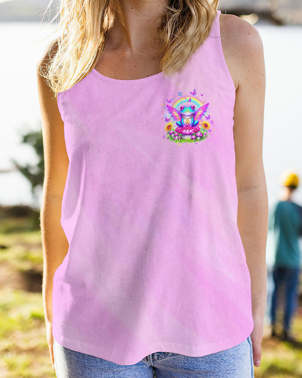 JUST BREATHE FROG ALL OVER PRINT - YHDU2405243