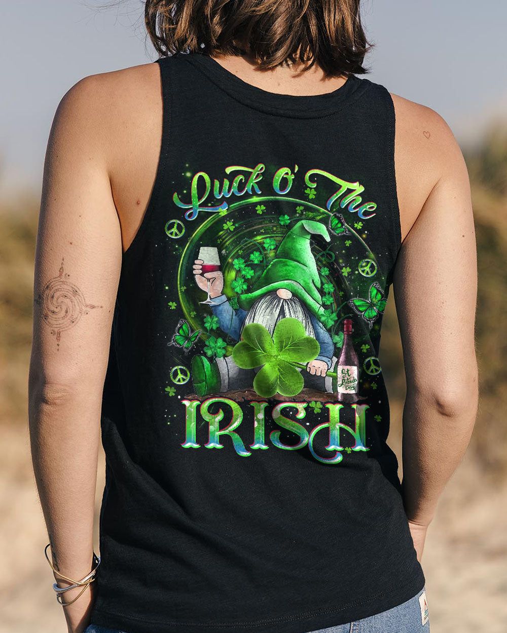 LUCK O' THE IRISH ST PATRICK'S DAY ALL OVER PRINT - YHDU2501243