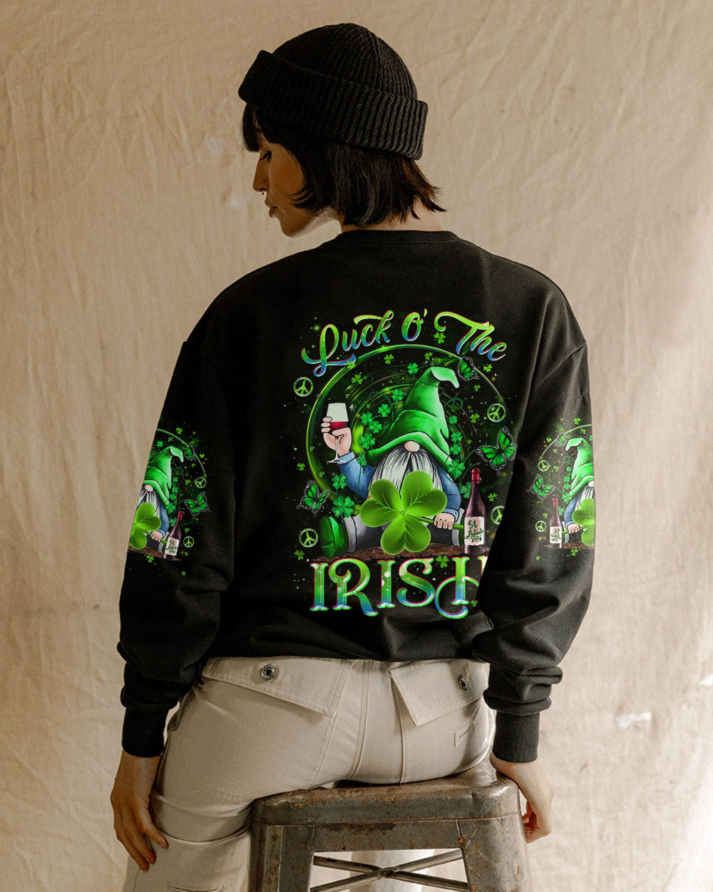 LUCK O' THE IRISH ST PATRICK'S DAY ALL OVER PRINT - YHDU2501243