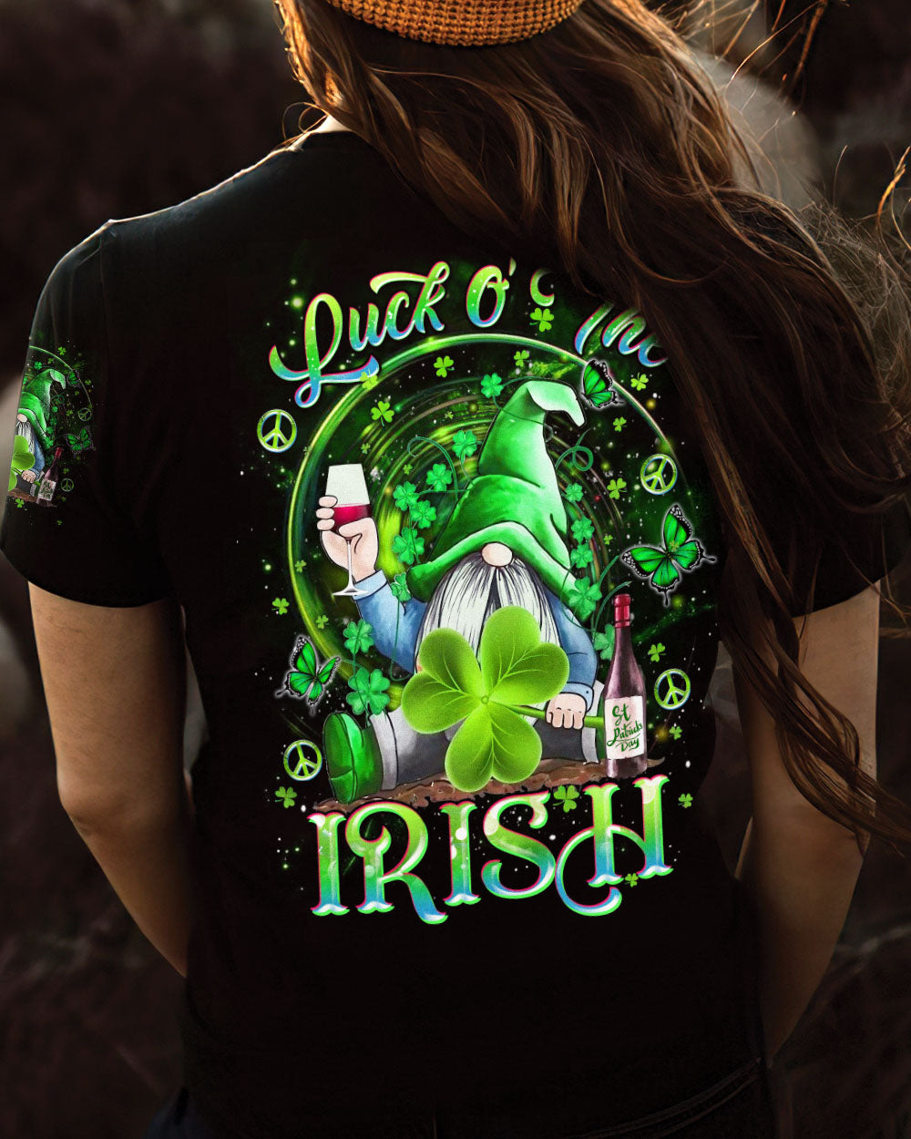 LUCK O' THE IRISH ST PATRICK'S DAY ALL OVER PRINT - YHDU2501243