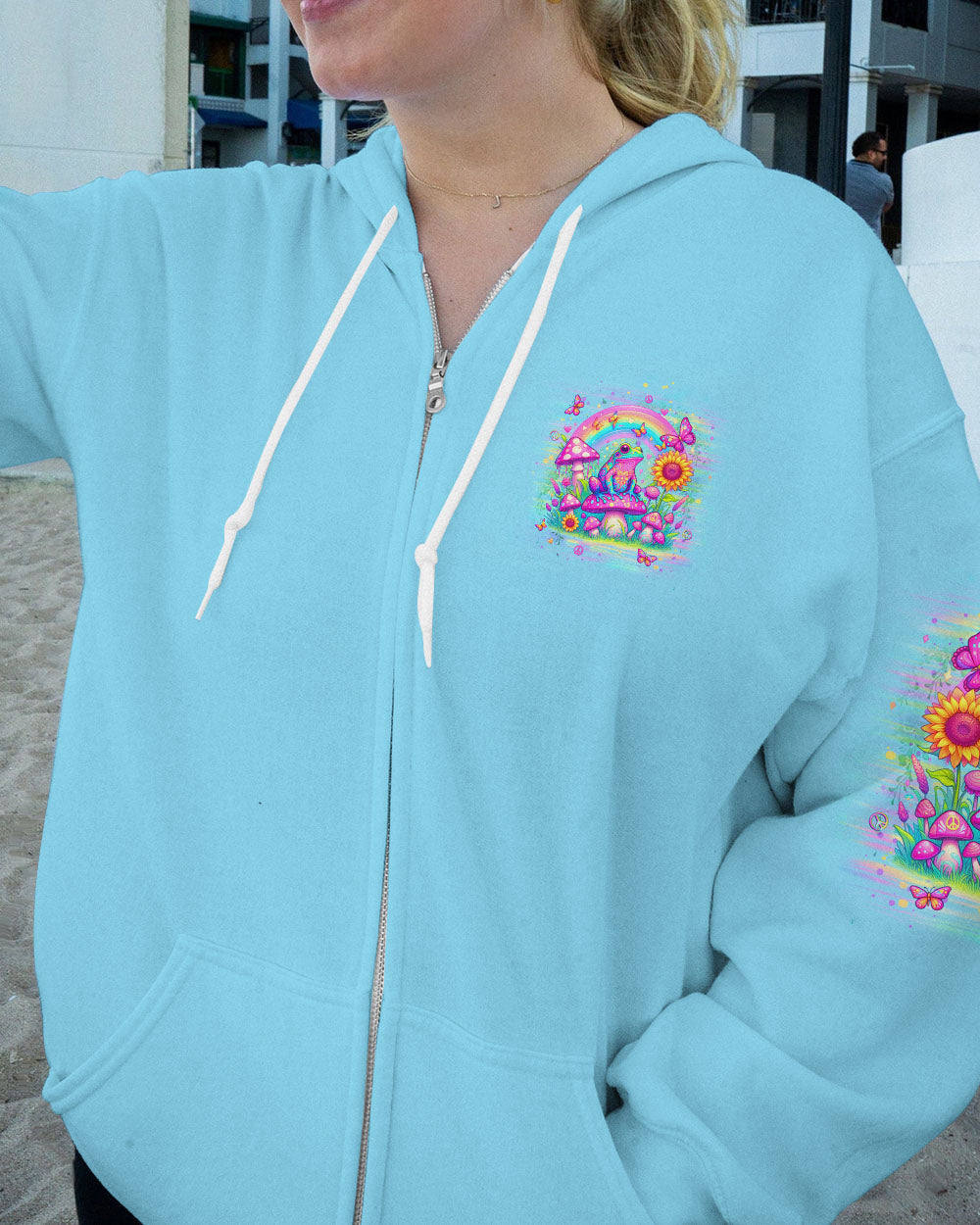 JUST BREATHE FROG ALL OVER PRINT - YHDU2504243