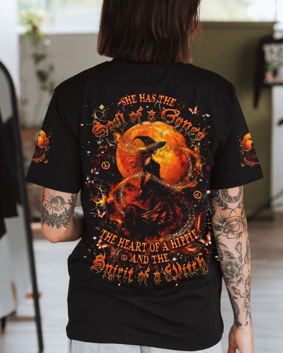 SPIRIT OF A WITCH HALLOWEEN ALL OVER PRINT - YHDU2506254