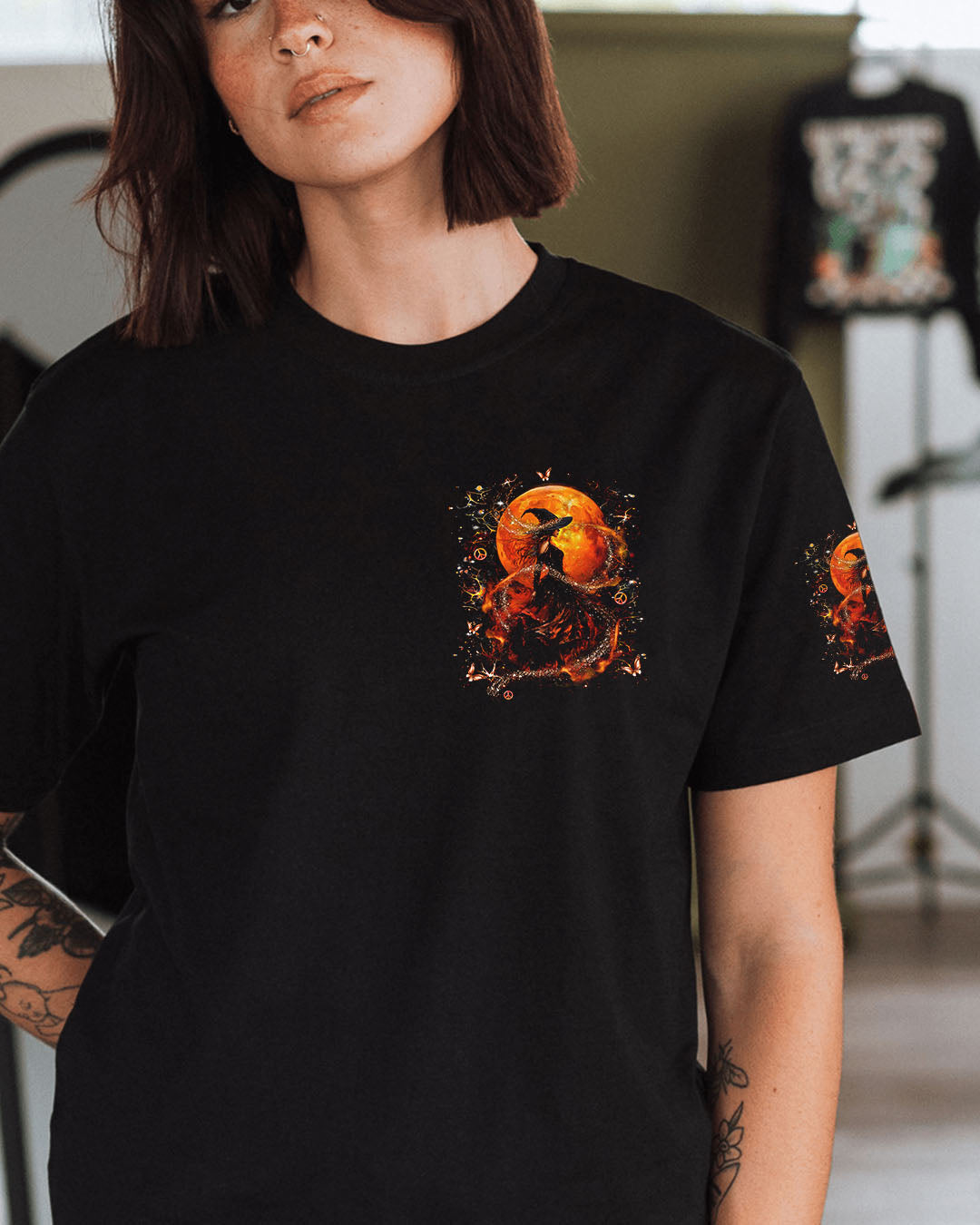 SPIRIT OF A WITCH HALLOWEEN ALL OVER PRINT - YHDU2506254