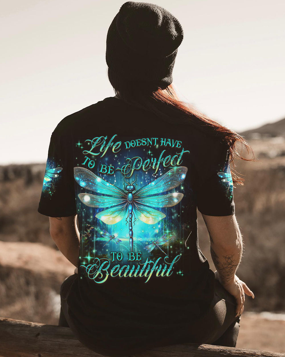 LIFE DOESN'T HAVE TO BE PERFECT ALL OVER PRINT - YHDU2507233