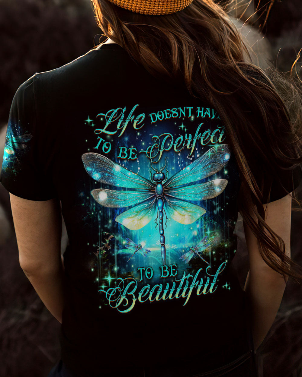 LIFE DOESN'T HAVE TO BE PERFECT ALL OVER PRINT - YHDU2507233
