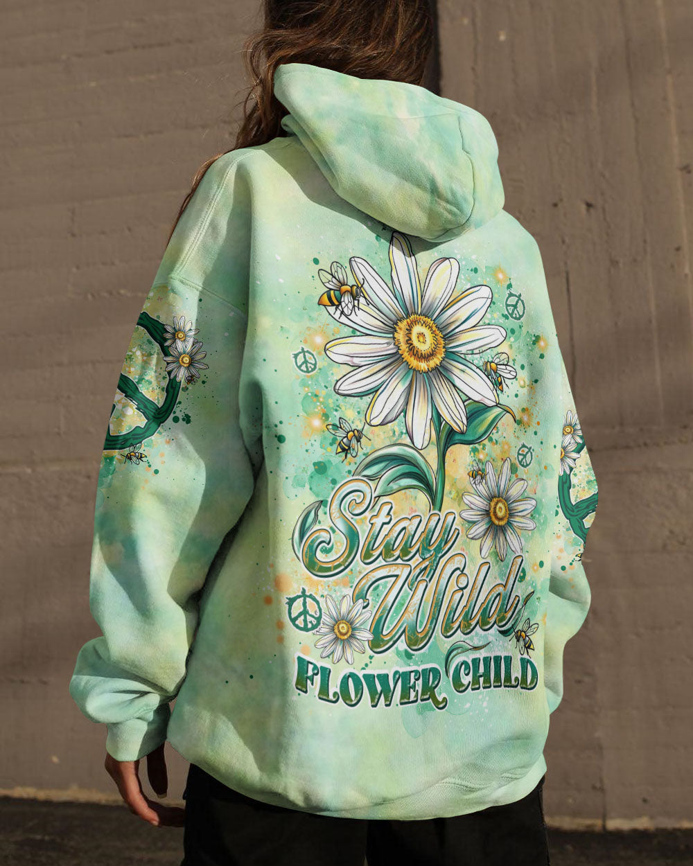 STAY WILD FLOWER CHILD ALL OVER PRINT - YHDU2507244