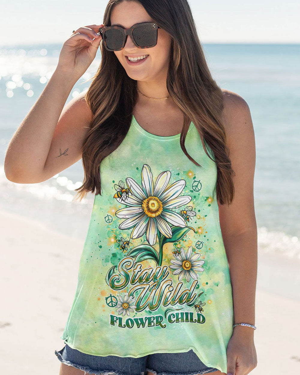 STAY WILD FLOWER CHILD ALL OVER PRINT - YHDU2507244