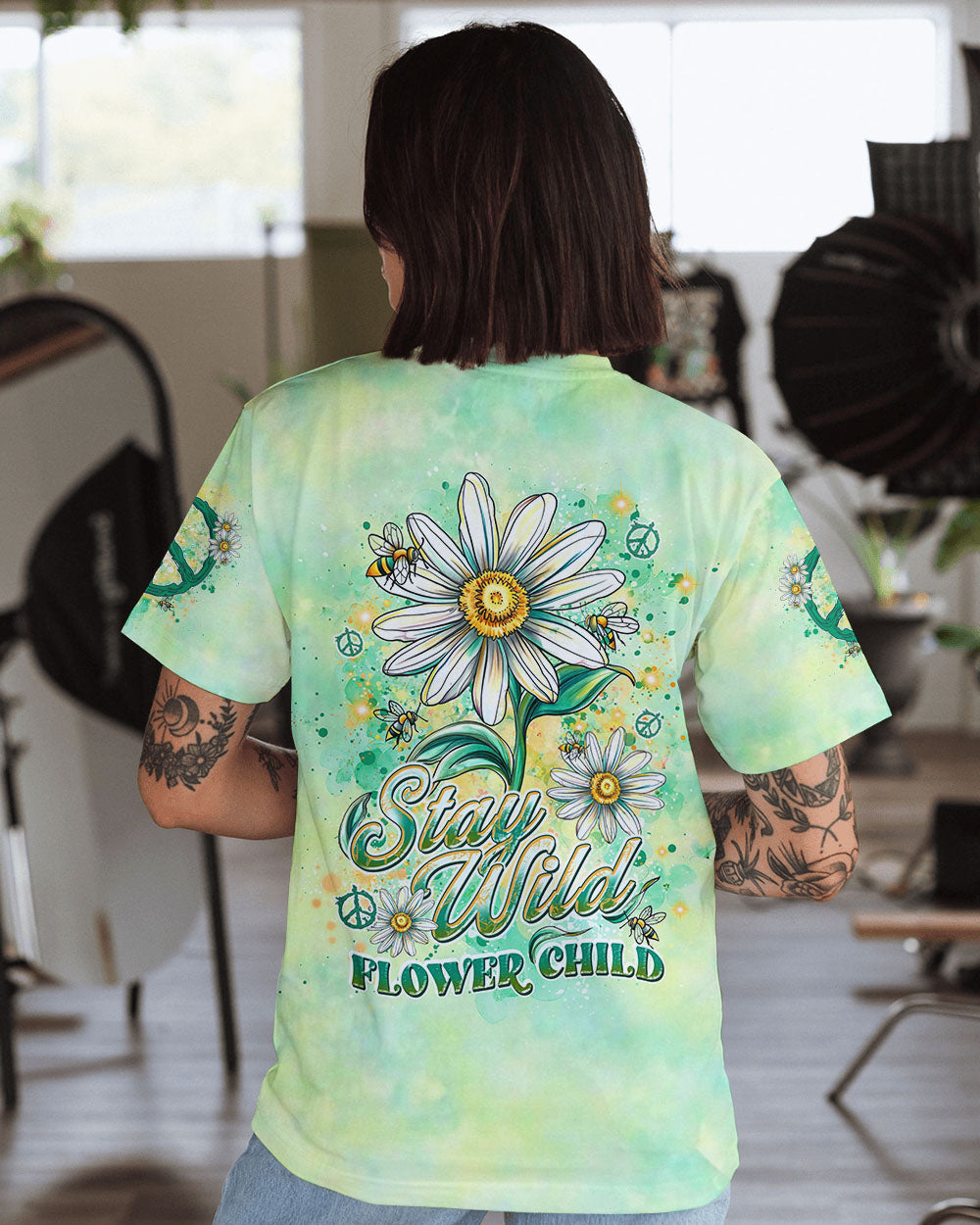 STAY WILD FLOWER CHILD ALL OVER PRINT - YHDU2507244