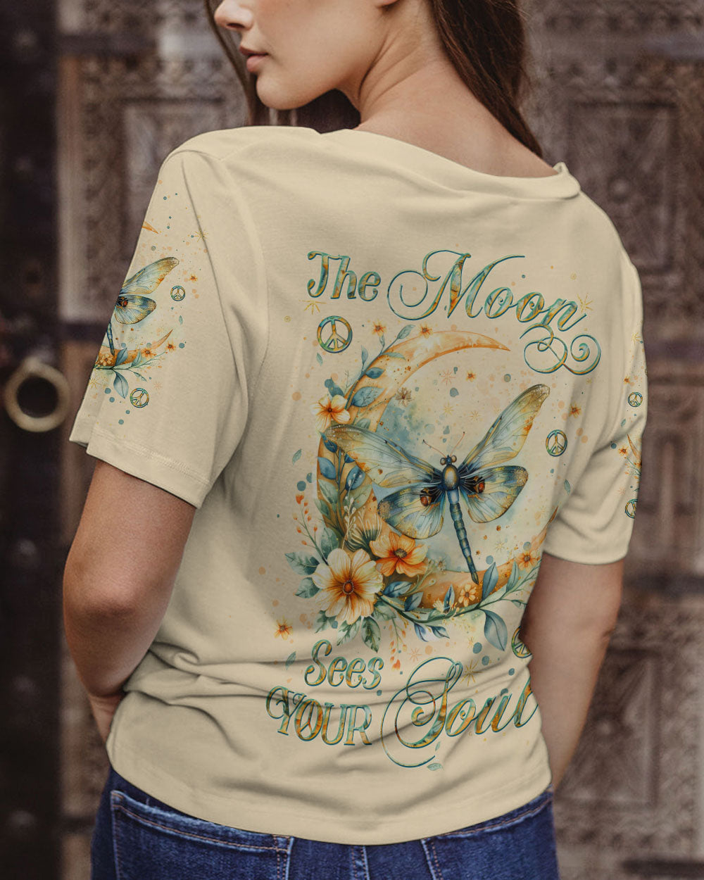 THE MOON SEES YOUR SOUL DRAGONFLY ALL OVER PRINT - YHDU2602243