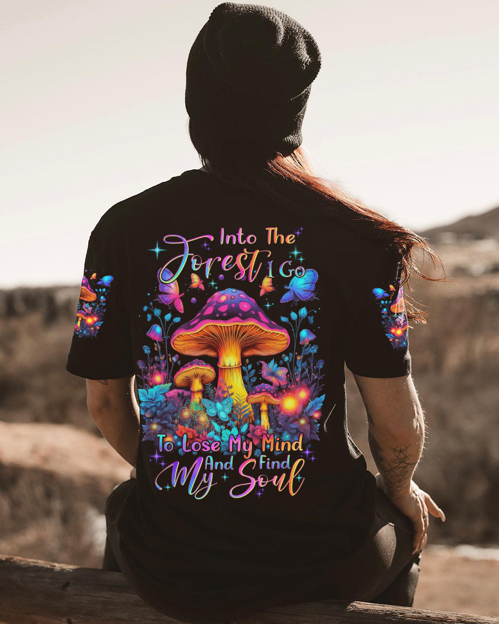 INTO THE FOREST MUSHROOM ALL OVER PRINT - YHDU2605232