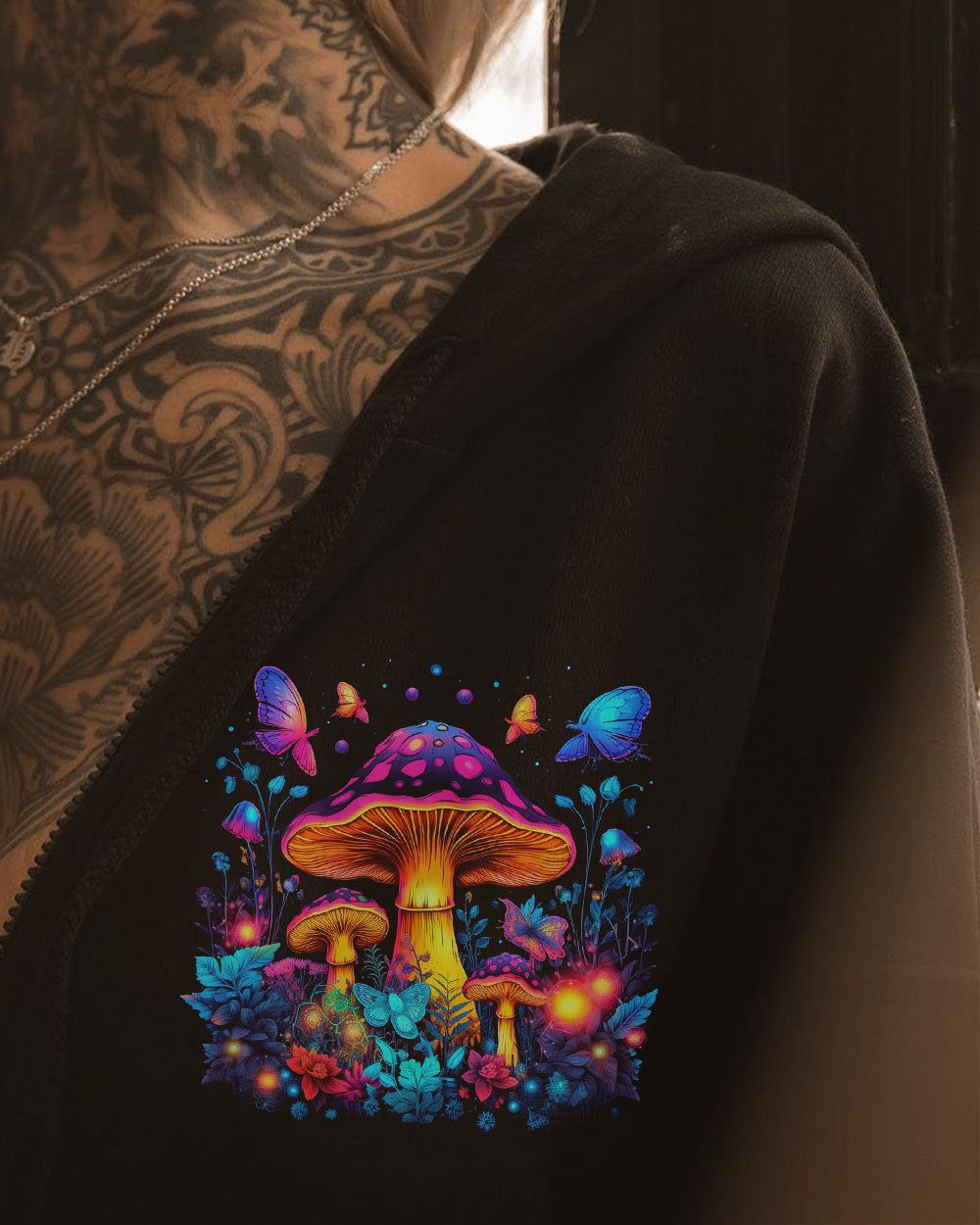 INTO THE FOREST MUSHROOM ALL OVER PRINT - YHDU2605232