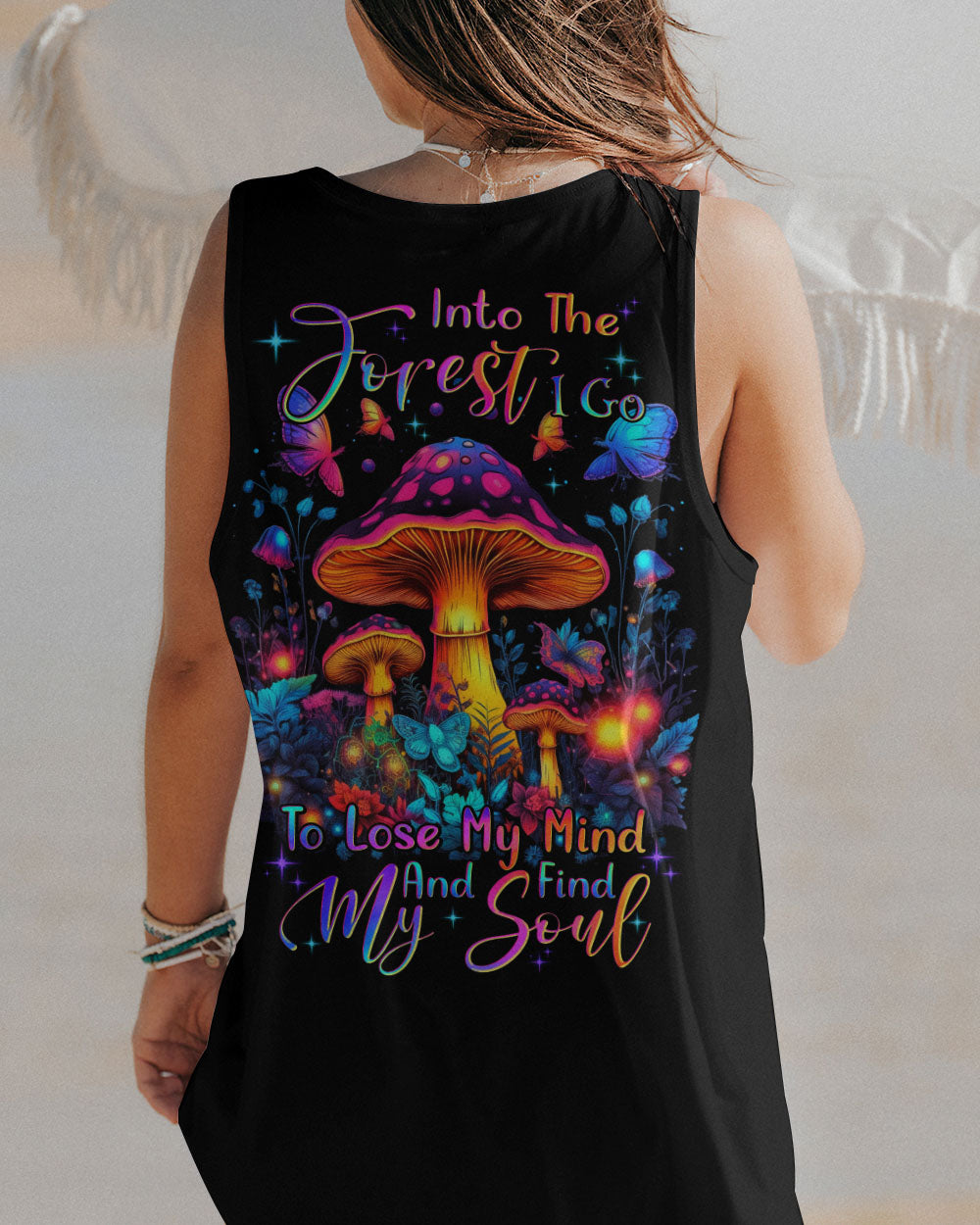 INTO THE FOREST MUSHROOM ALL OVER PRINT - YHDU2605232