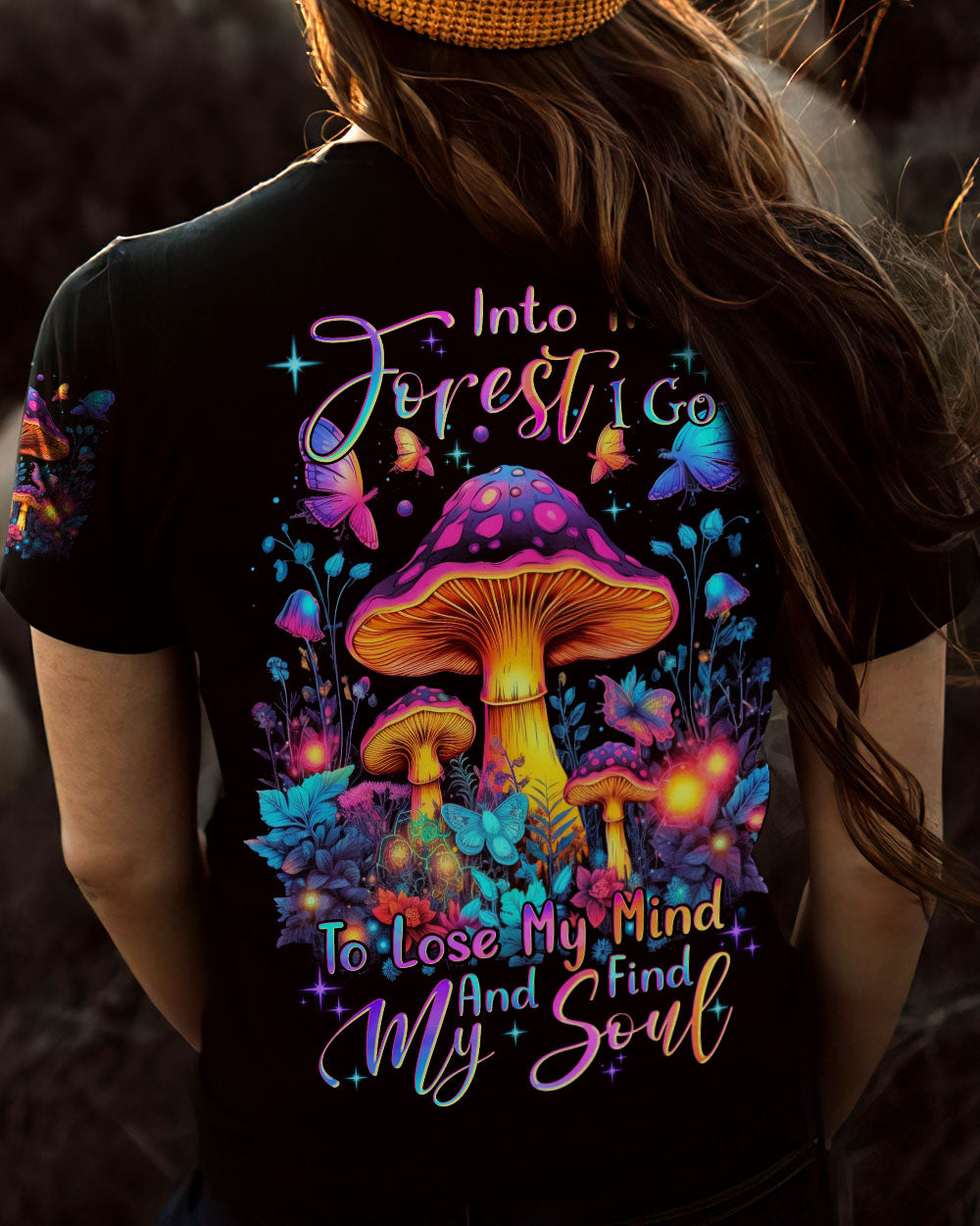 INTO THE FOREST MUSHROOM ALL OVER PRINT - YHDU2605232