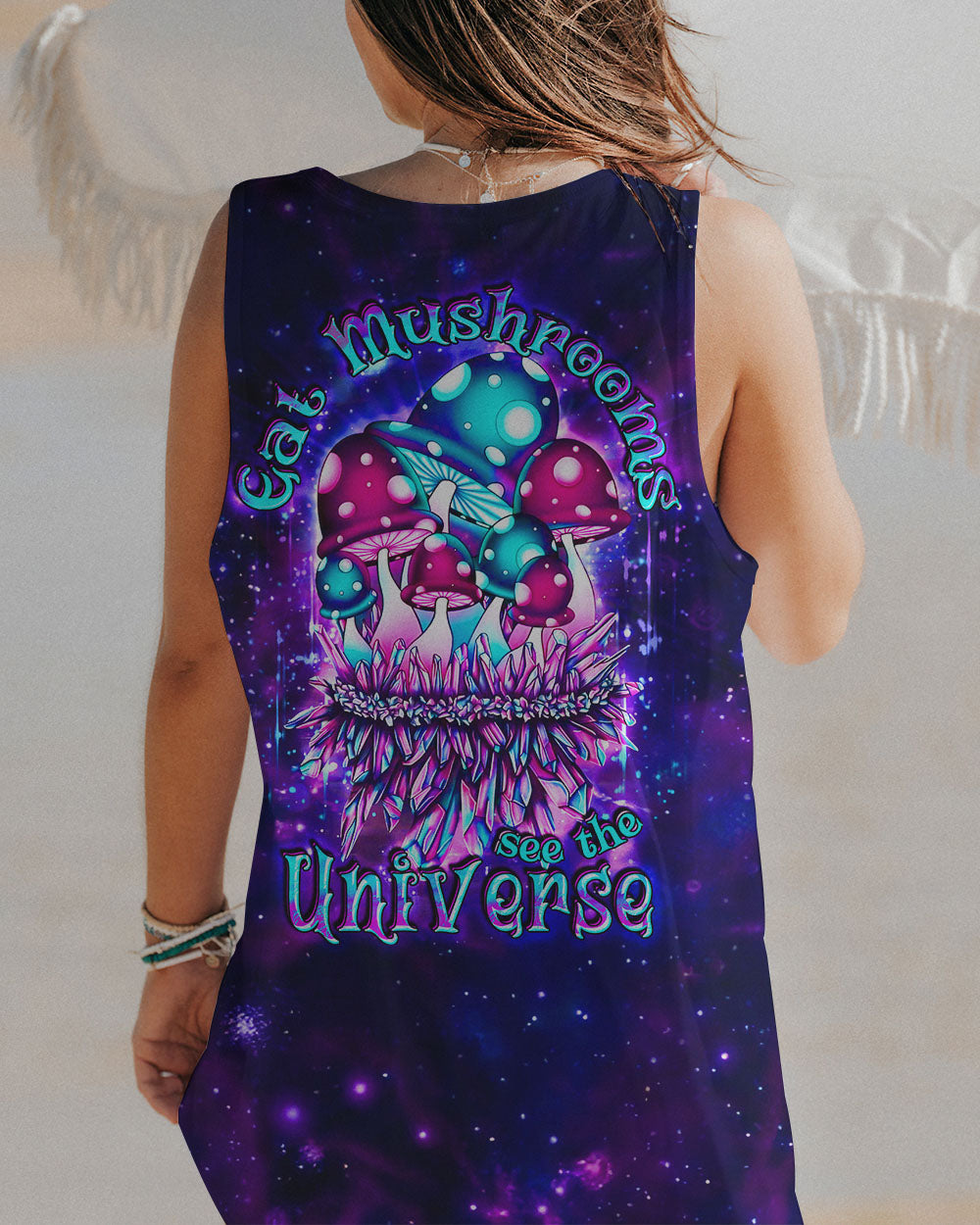 EAT MUSHROOMS SEE THE UNIVERSE ALL OVER PRINT - YHDU2607233