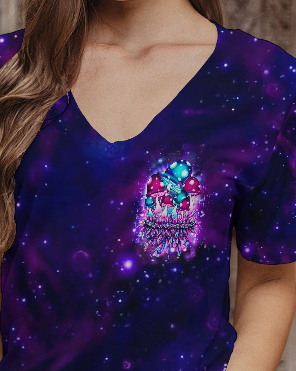 EAT MUSHROOMS SEE THE UNIVERSE ALL OVER PRINT - YHDU2607233