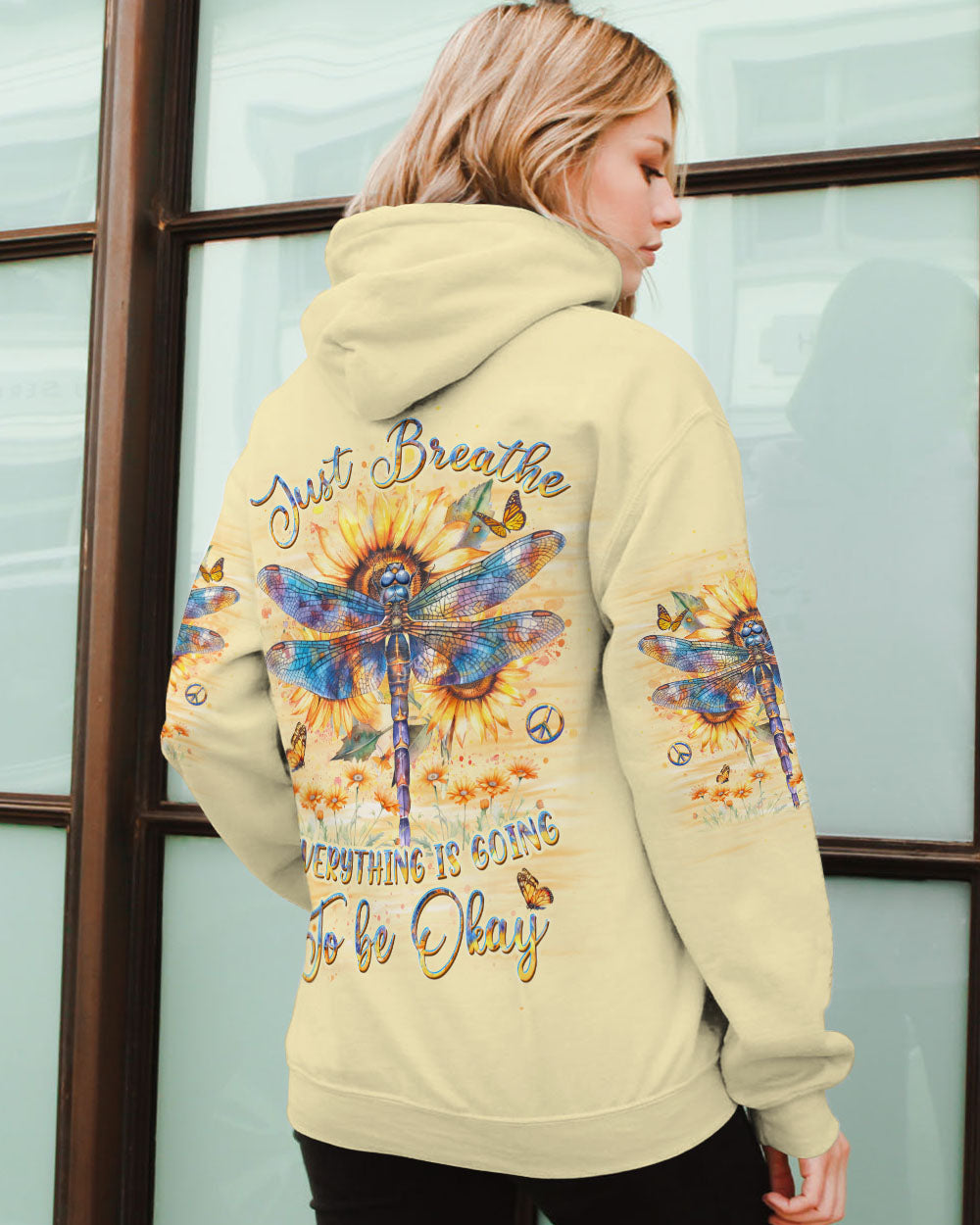JUST BREATHE DRAGONFLY ALL OVER PRINT - YHDU2702244