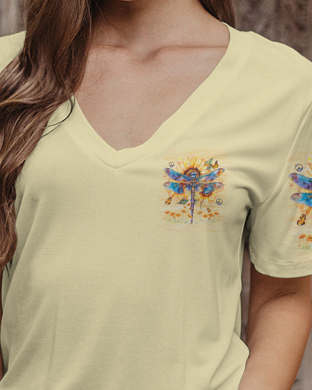 JUST BREATHE DRAGONFLY ALL OVER PRINT - YHDU2702244