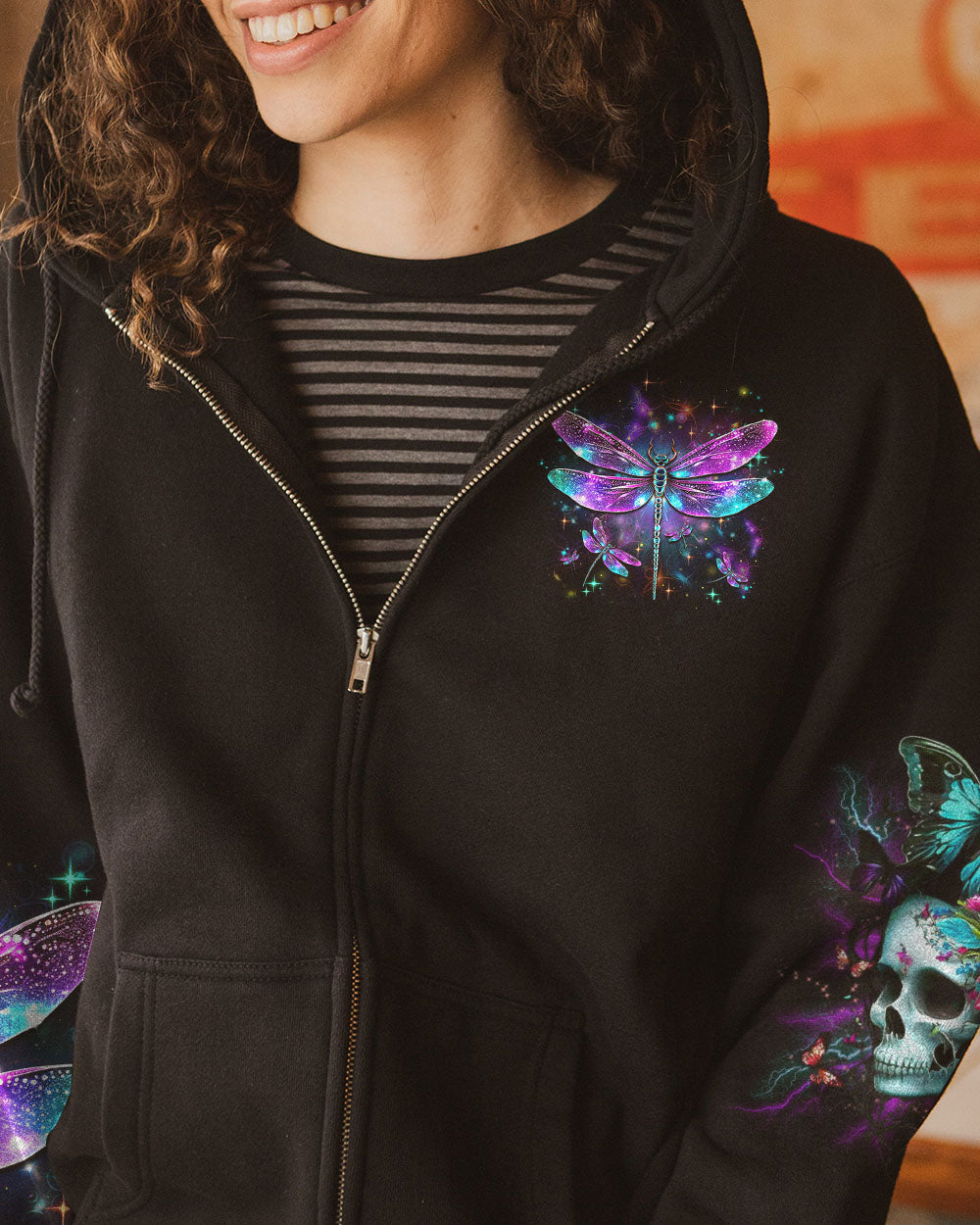 THOSE WE LOVE DON'T GO AWAY DRAGONFLY ALL OVER PRINT - YHDU2707233