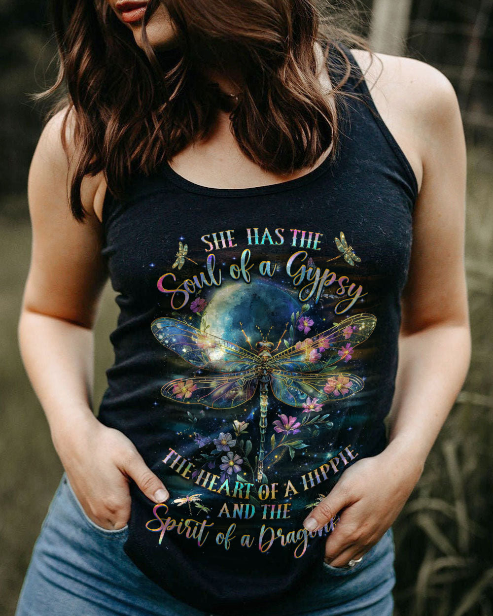 SPIRIT OF A FAIRY DRAGONFLY ALL OVER PRINT - YHDU2902241