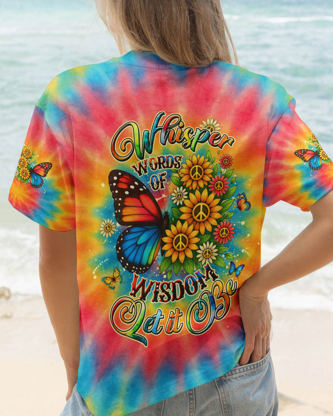 WHISPER WORDS OF WISDOM ALL OVER PRINT - YHDU2904251