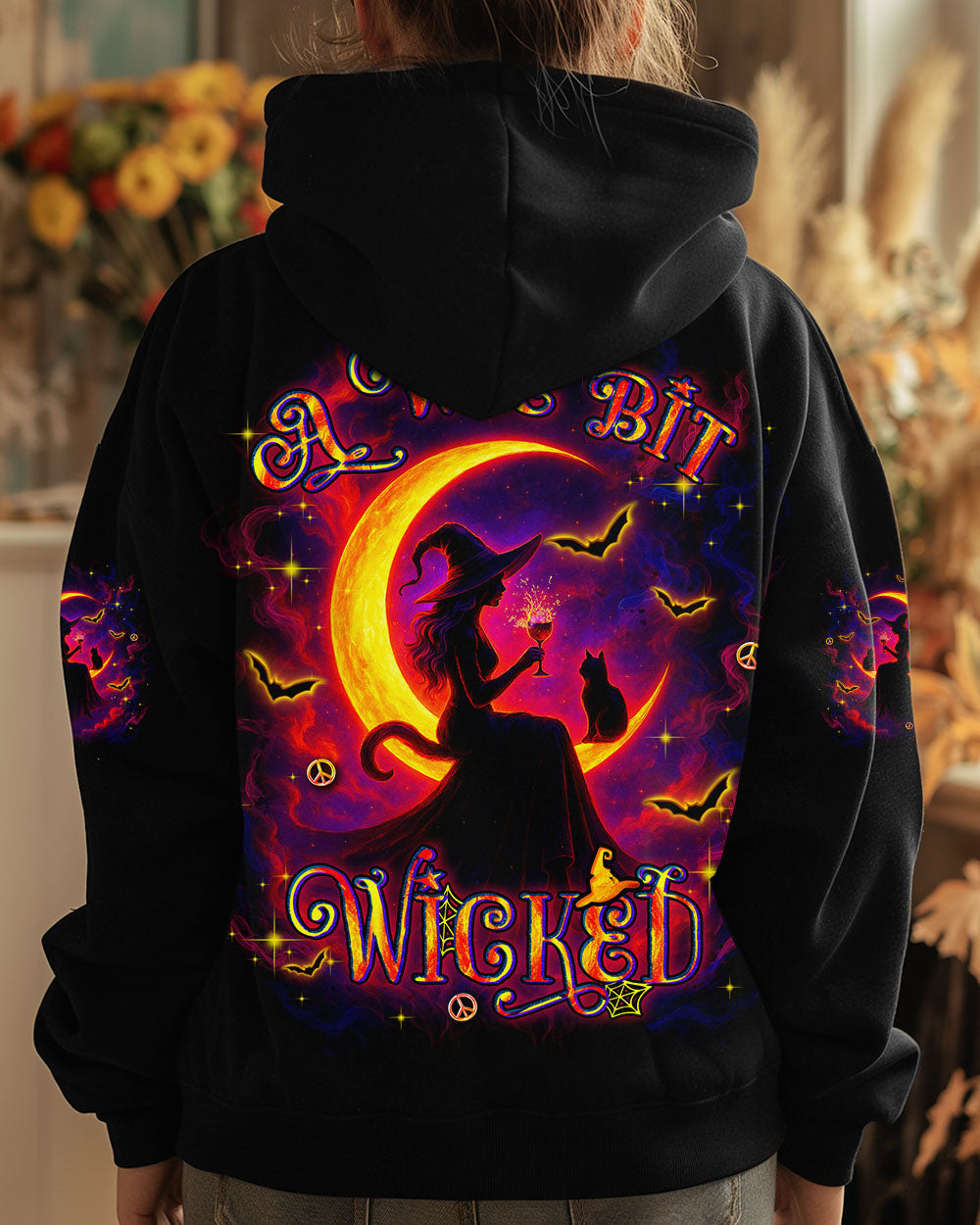 A WEE BIT WICKED HALLOWEEN ALL OVER PRINT - YHDU3006254