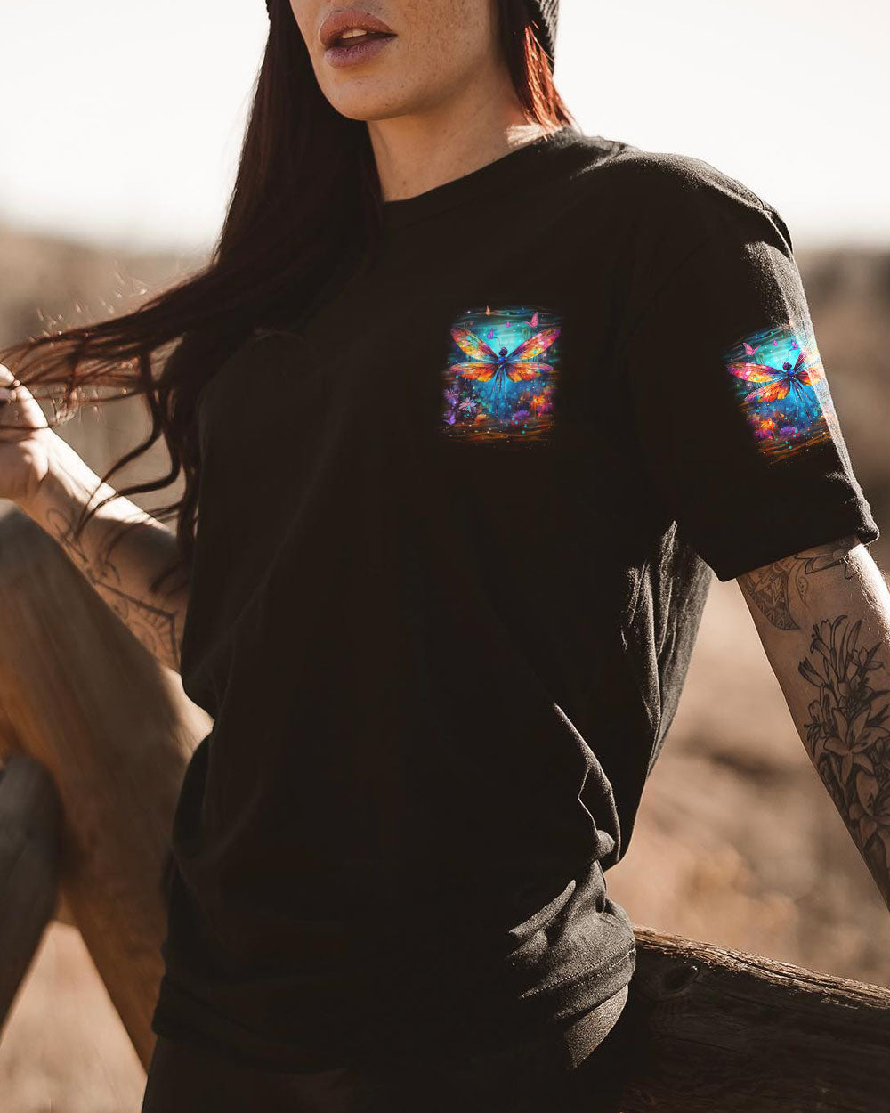HELLO DARKNESS MY OLD FRIEND DRAGONFLY ALL OVER PRINT - YHDU3008242