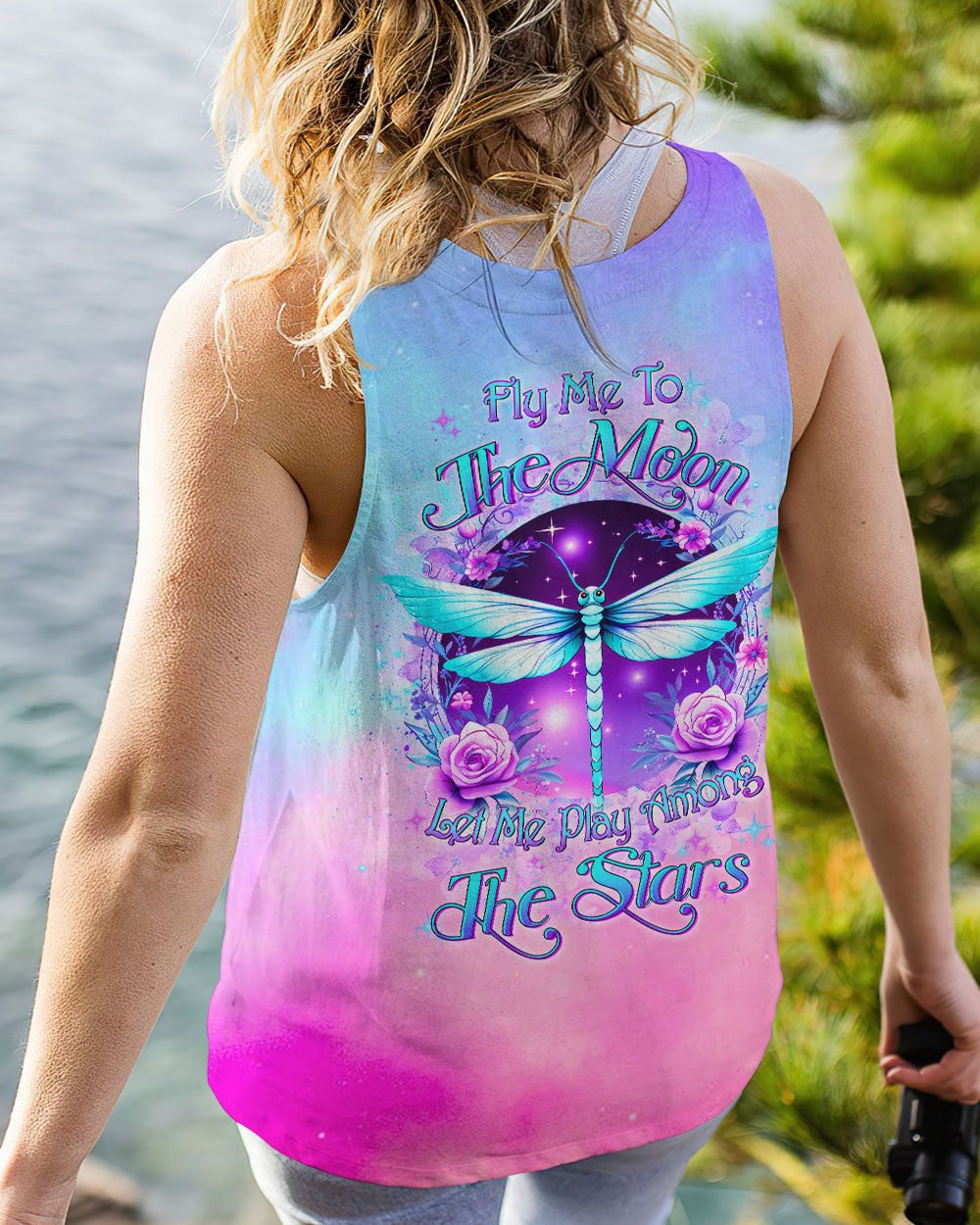 FLY ME TO THE MOON DRAGONFLY ALL OVER PRINT - YHDU3107234