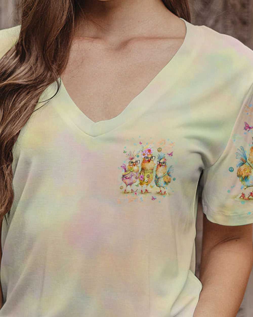 OLD HIPPIES DON'T DIE HIPPIE GRANDMAS ALL OVER PRINT - YHHG0207242