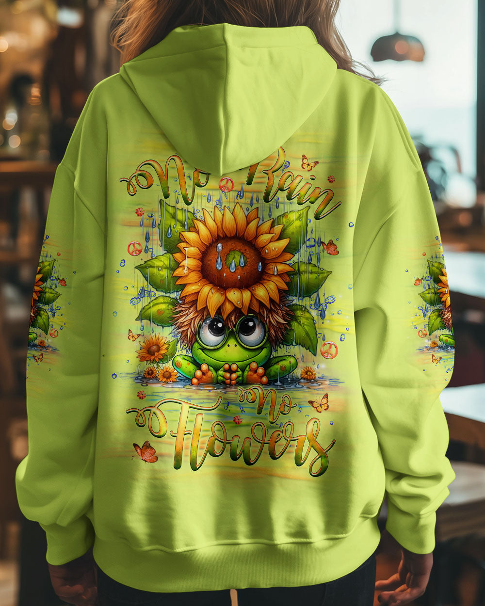 NO RAIN NO FLOWERS ALL OVER PRINT - YHHG0210241