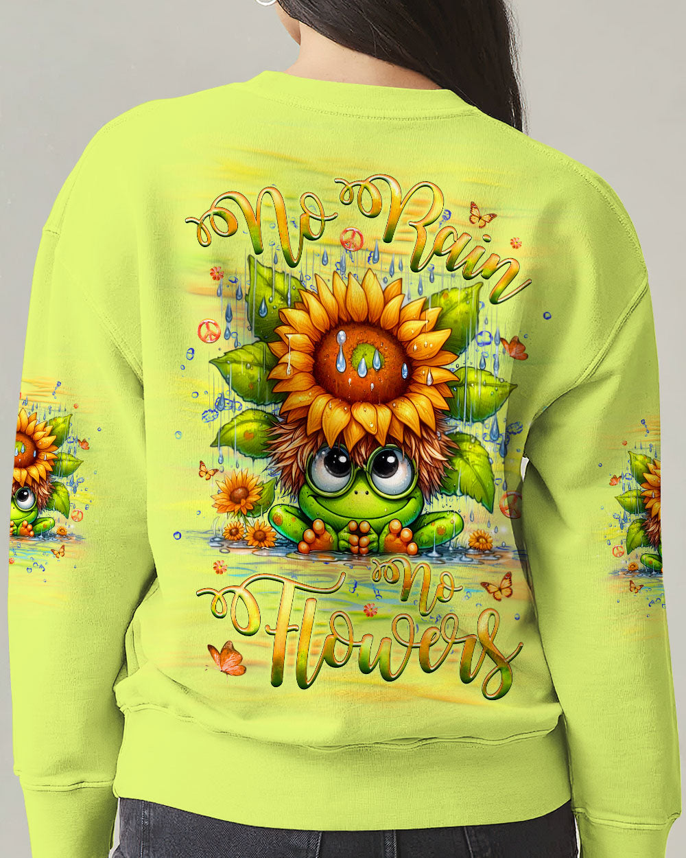 NO RAIN NO FLOWERS ALL OVER PRINT - YHHG0210241