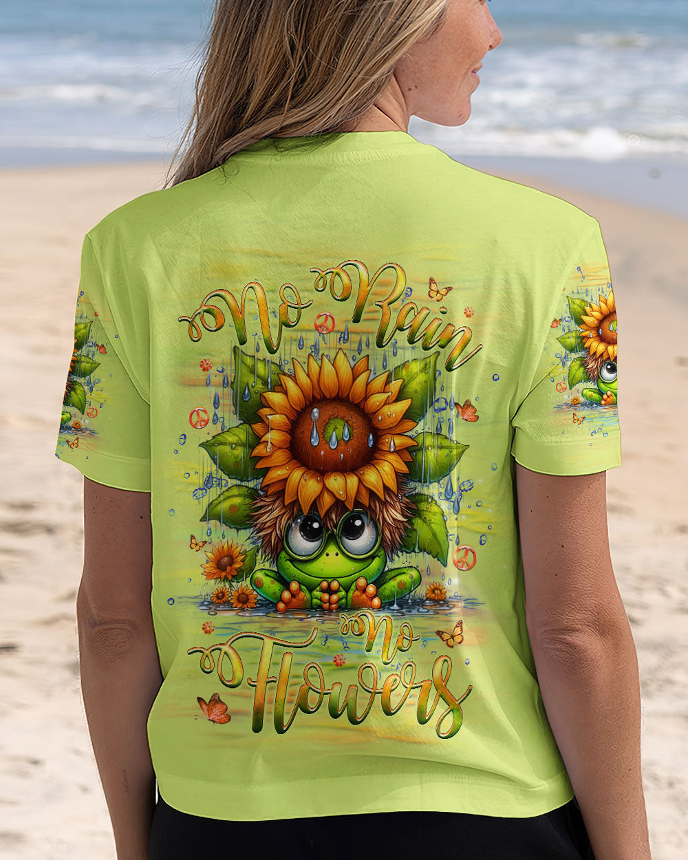 NO RAIN NO FLOWERS ALL OVER PRINT - YHHG0210241