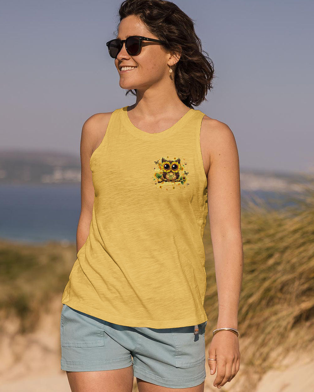BE YOU THE WORLD WILL ADJUST OWL ALL OVER PRINT - YHHG0212251