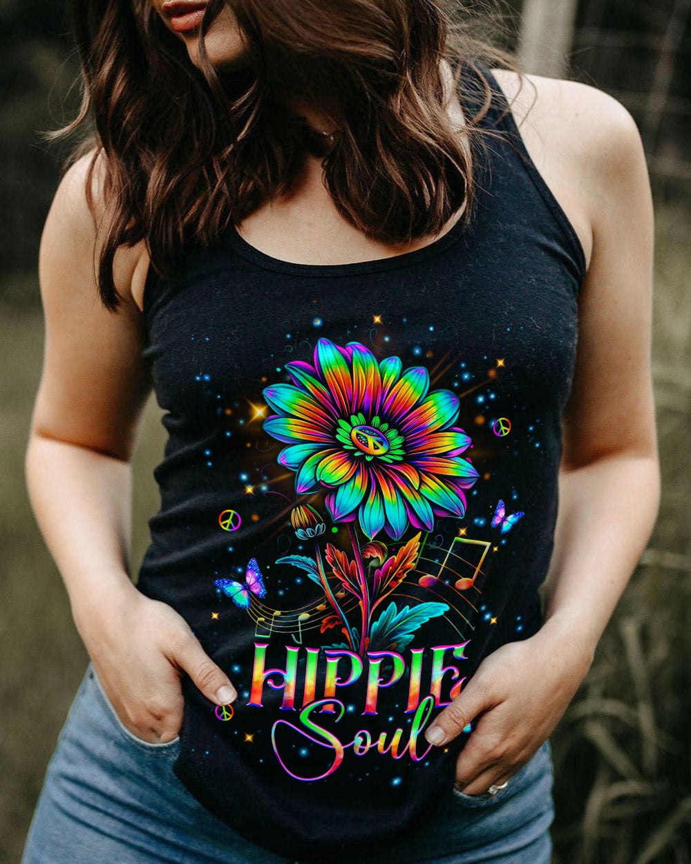 HIPPIE SOUL FLOWER ALL OVER PRINT - YHHG0303252