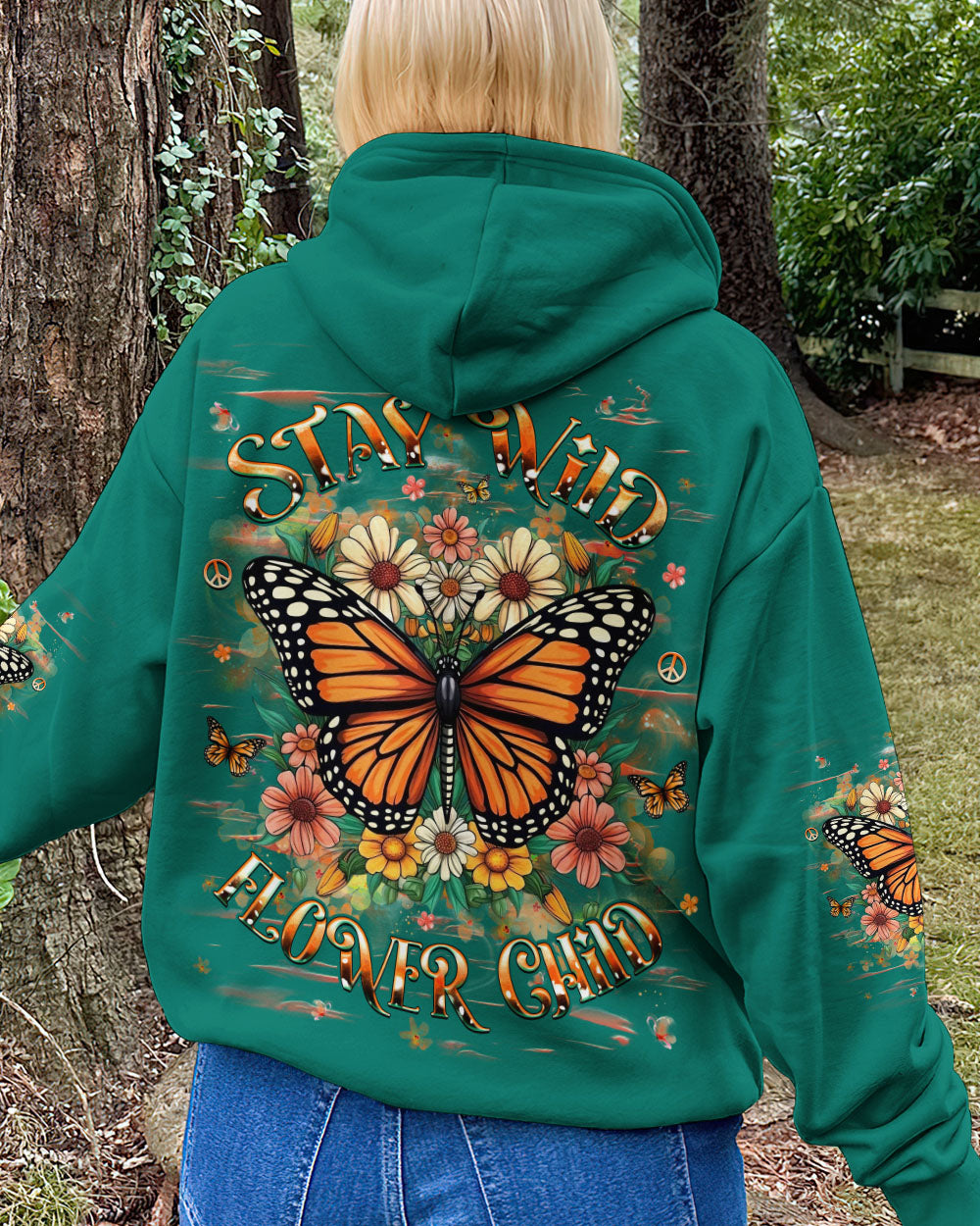 STAY WILD FLOWER CHILD ALL OVER PRINT - YHHG0304253