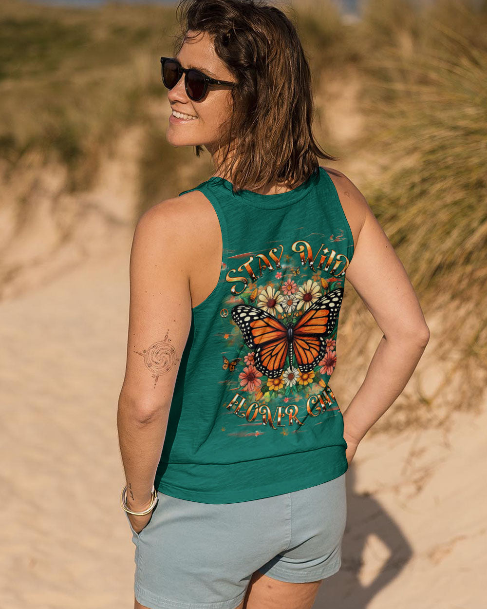 STAY WILD FLOWER CHILD ALL OVER PRINT - YHHG0304253