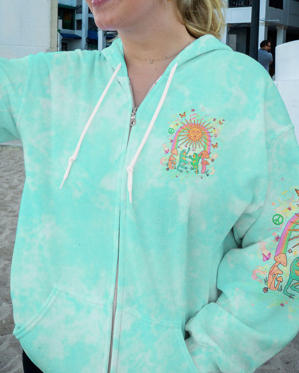 GOOD TIMES CRAZY FRIENDS FROG ALL OVER PRINT - YHHG0305243