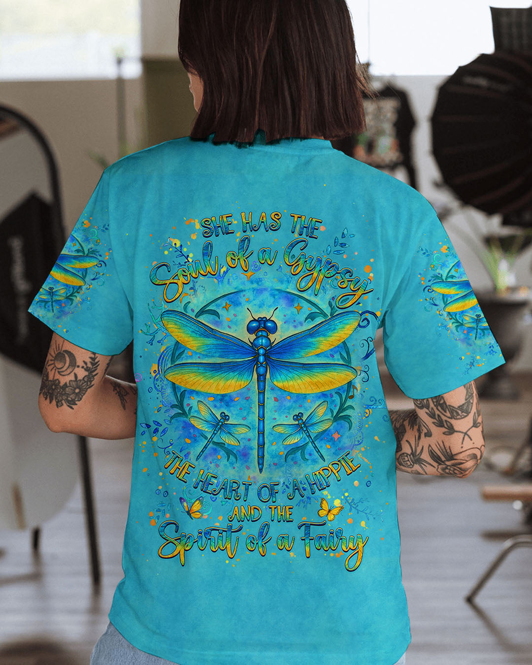 SPIRIT OF A FAIRY DRAGONFLY ALL OVER PRINT - YHHG0306254