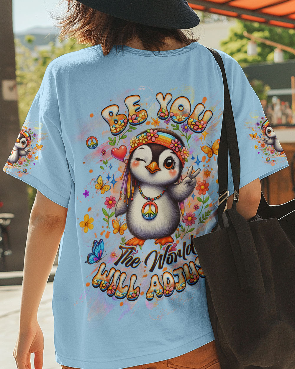BE YOU THE WORLD WILL ADJUST ALL OVER PRINT - YHHG0309251