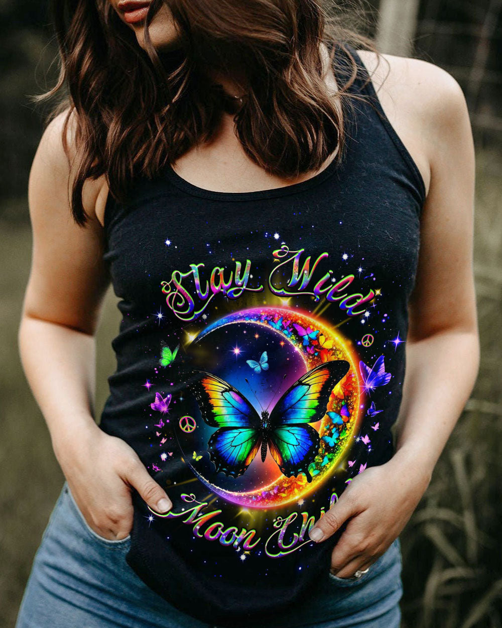 STAY WILD MOON CHILD ALL OVER PRINT - YHHG0404252