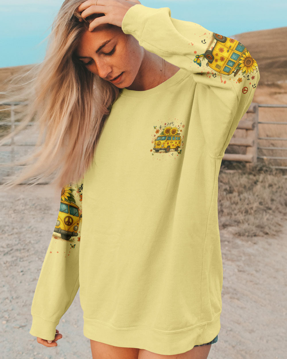 RUNNING AGAINST THE WIND ALL OVER PRINT - YHHG0406252