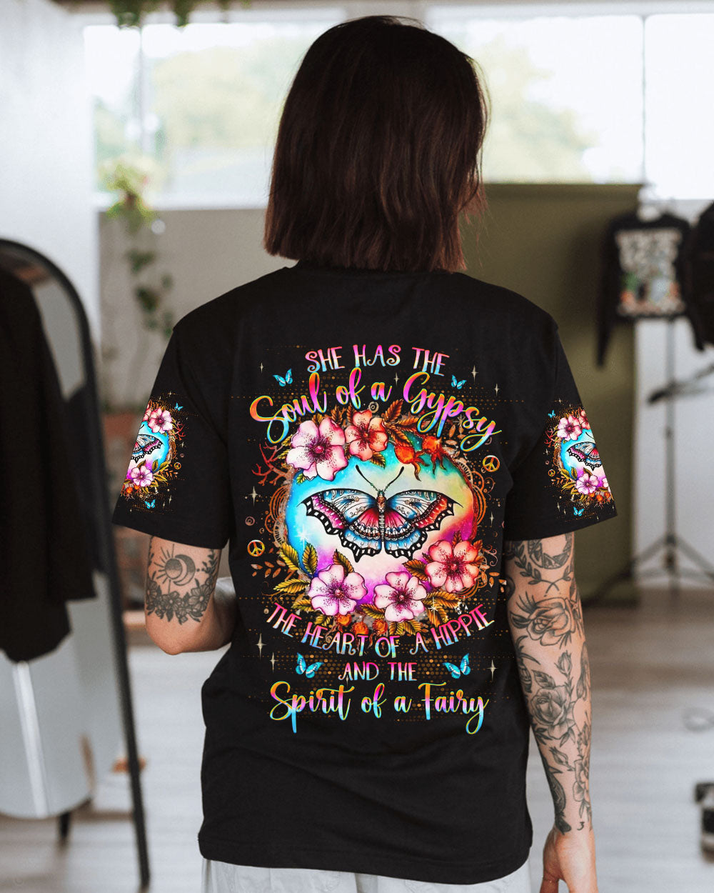 SPIRIT OF A FAIRY BUTTERFLY ALL OVER PRINT - YHHG0409241